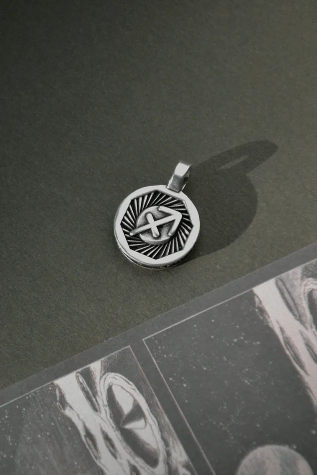 Air Anchor Charm Necklaces Trip Around the Sun Zodiac Charm