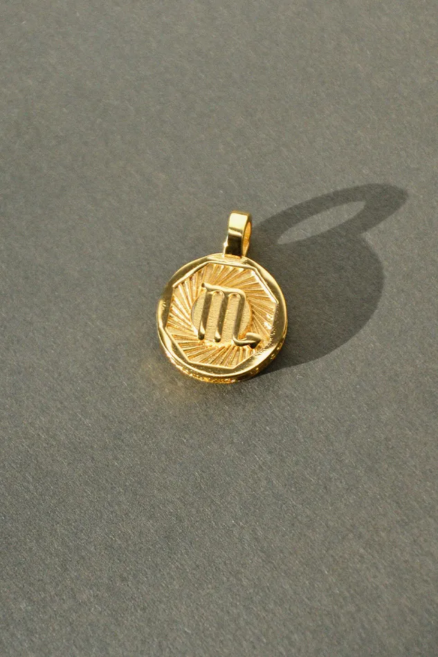 Air Anchor Charm Necklaces Trip Around the Sun Zodiac Charm
