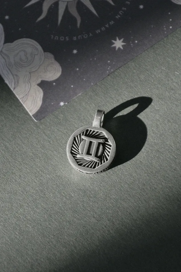 Air Anchor Charm Necklaces Trip Around the Sun Zodiac Charm