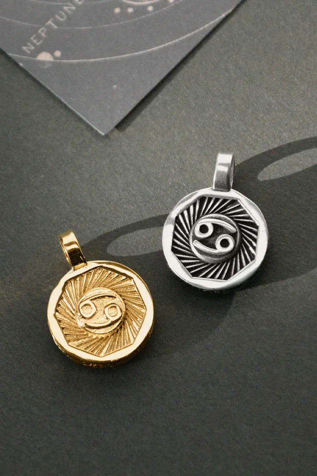 Air Anchor Charm Necklaces Trip Around the Sun Zodiac Charm