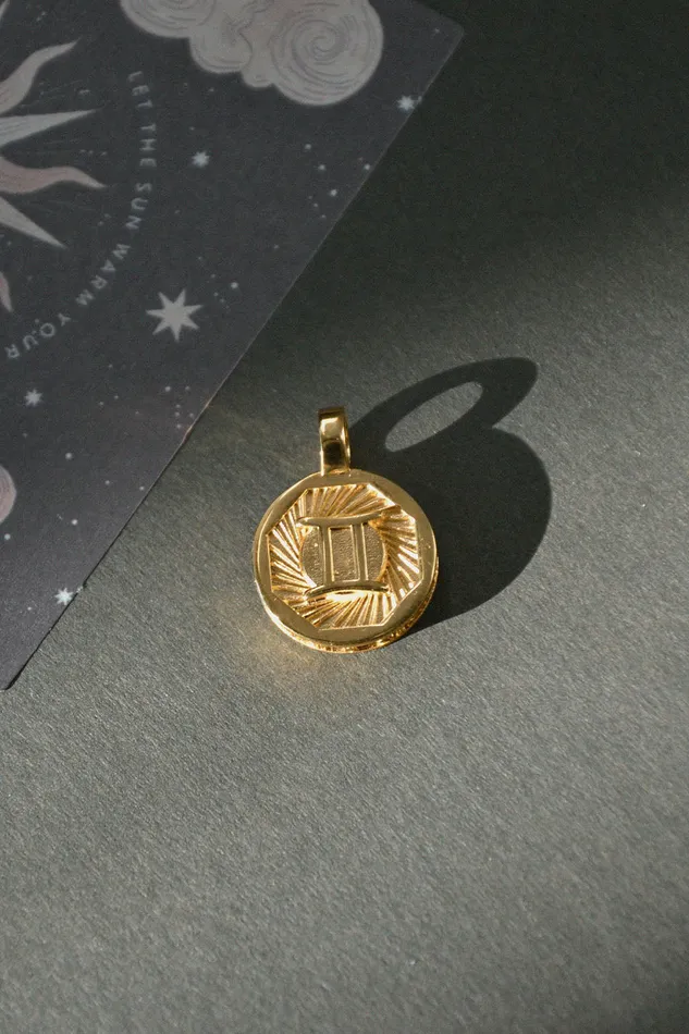 Air Anchor Charm Necklaces Trip Around the Sun Zodiac Charm