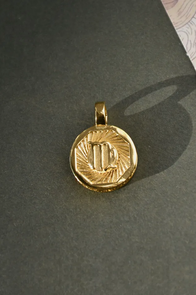 Air Anchor Charm Necklaces Trip Around the Sun Zodiac Charm
