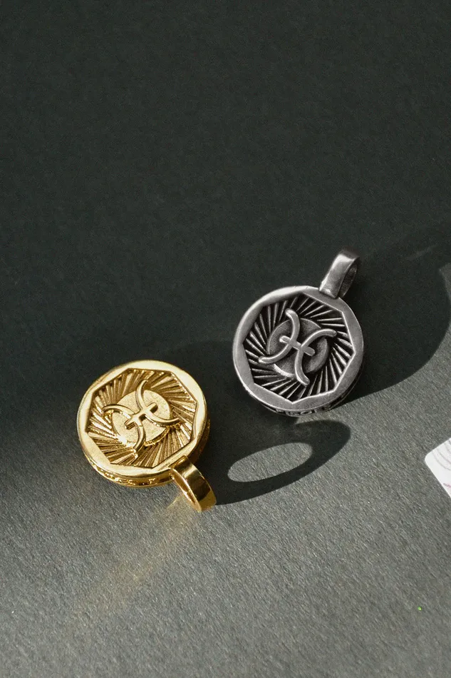 Air Anchor Charm Necklaces Trip Around the Sun Zodiac Charm