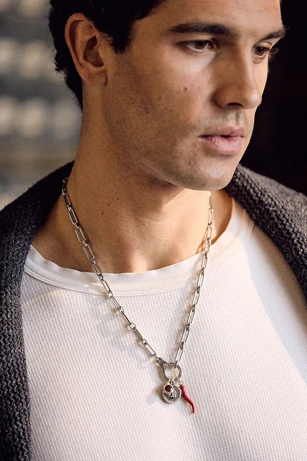 Air Anchor Charm Necklaces Trip Around the Sun Zodiac Charm