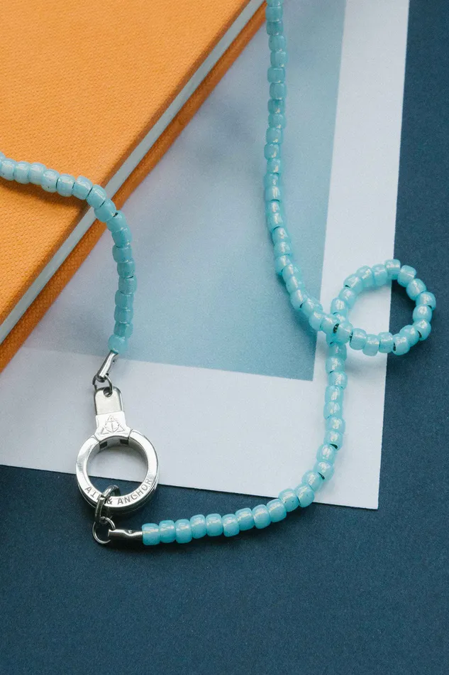 Air Anchor Stainless Steel Anything Could Happen Necklace with Cuff Keeper Necklaces