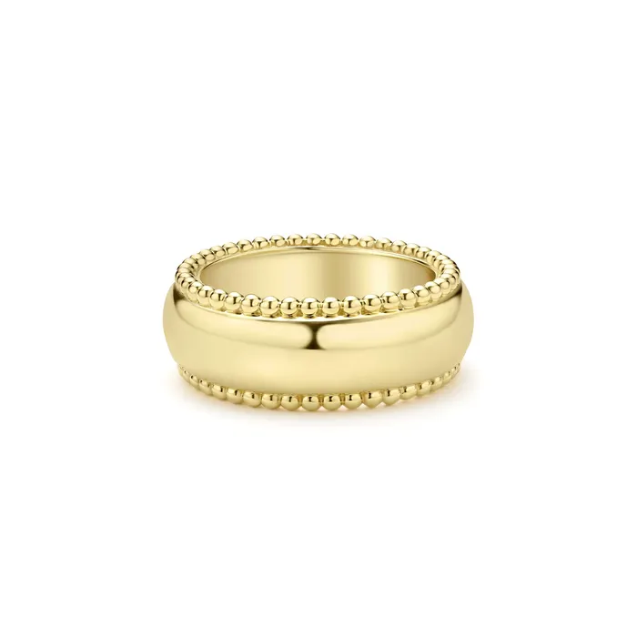 Anthem 18K Gold Band Ring LAGOS Rings Anthem 18K Gold Band Ring LAGOS Rings