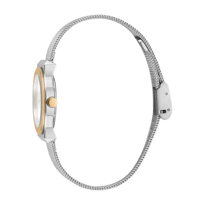 Bracelets Esprit Esprit Ladies 2Tone Stainless Steel Watch Silver Color Dial Mesh Bracelet Bracelets Esprit Esprit Ladies 2Tone Stainless Steel Watch Silver Color Dial Mesh Bracelet