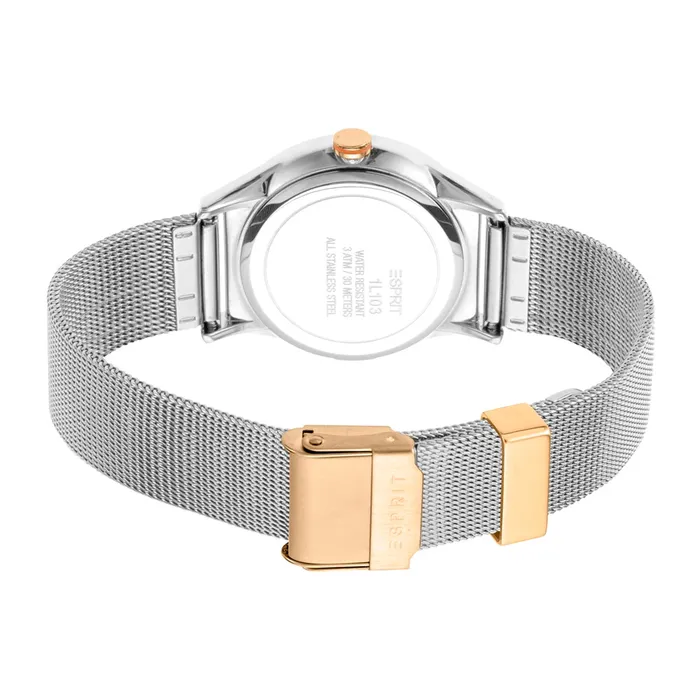 Bracelets Esprit Esprit Ladies Stainless Steel Watch White Dial Mesh Bracelet Bracelets Esprit Esprit Ladies Stainless Steel Watch White Dial Mesh Bracelet