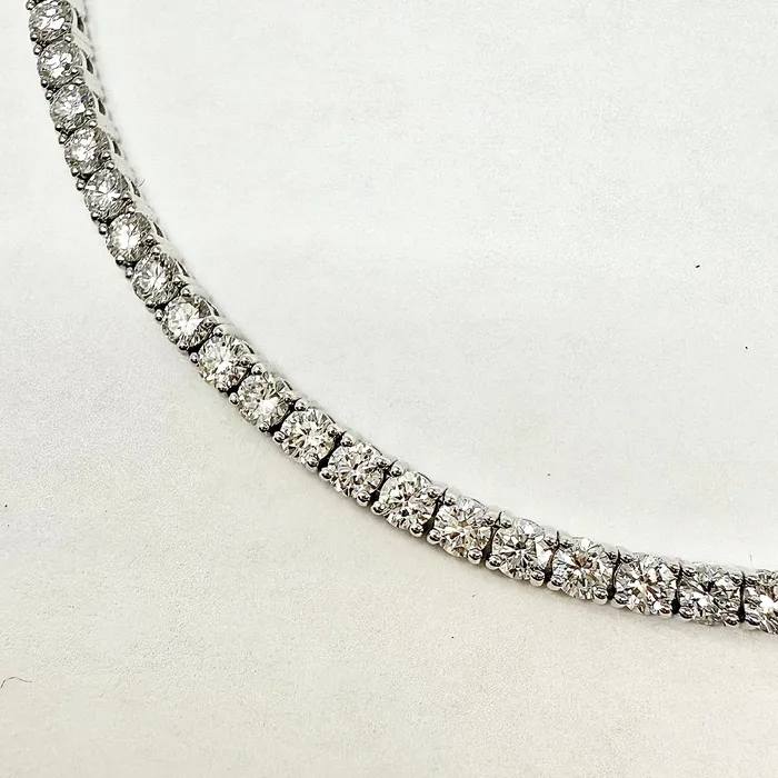 Bracelets Jewelry 14K White Gold Lab Grown 6ct Diamond Tennis Bracelet