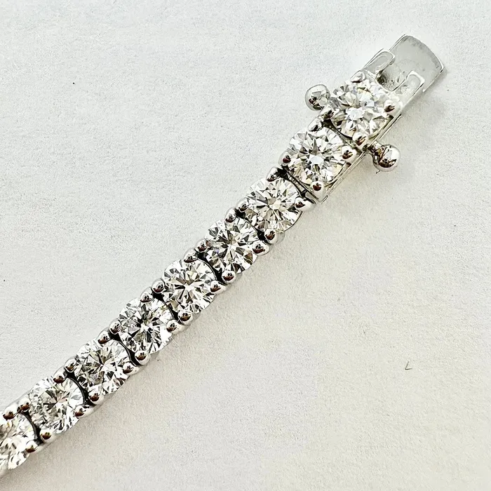 Bracelets Jewelry 14K White Gold Lab Grown 6ct Diamond Tennis Bracelet