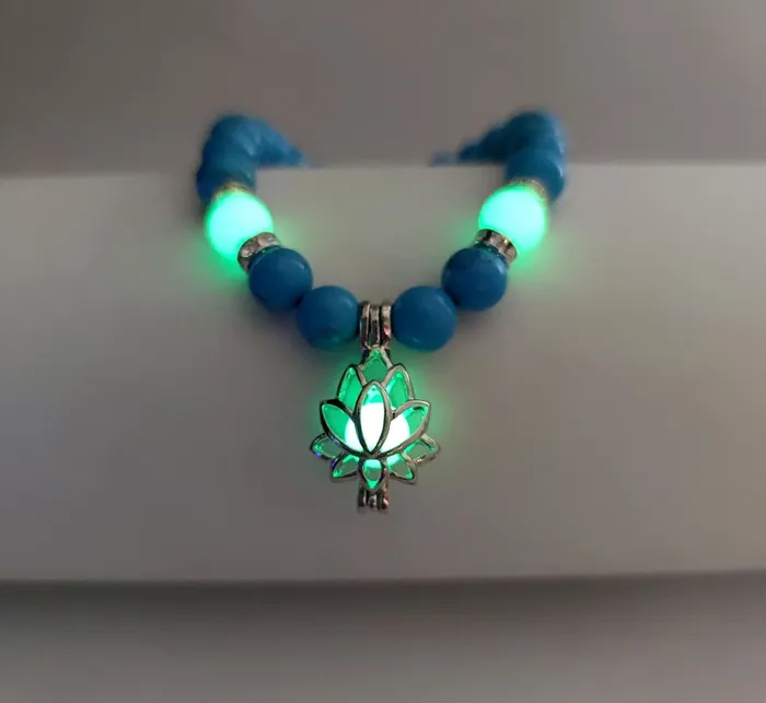 Bracelets wickedafstore Healing Stone AntiAnxiety Glow Bracelet