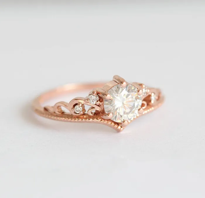 Capucinne Rings Bella Royal Diamond Ring Set