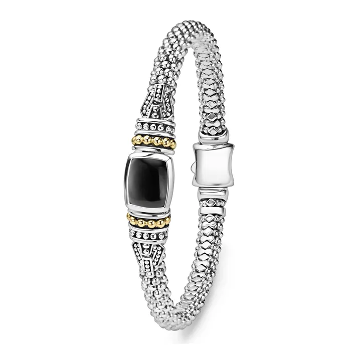 Caviar Color Onyx Caviar Bracelet 6mm Lagos Bracelets Caviar Color Onyx Caviar Bracelet 6mm Lagos Bracelets