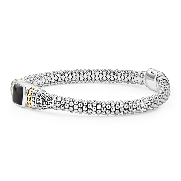 Caviar Color Onyx Caviar Bracelet 6mm Lagos Bracelets Caviar Color Onyx Caviar Bracelet 6mm Lagos Bracelets