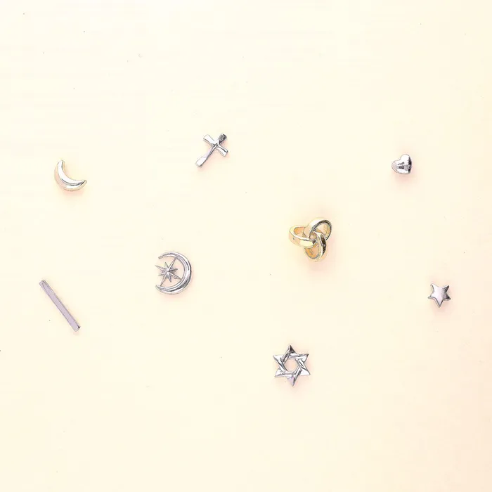 Cross CZ Necklace and Earrings in Sterling Silver BERRICLE Necklaces