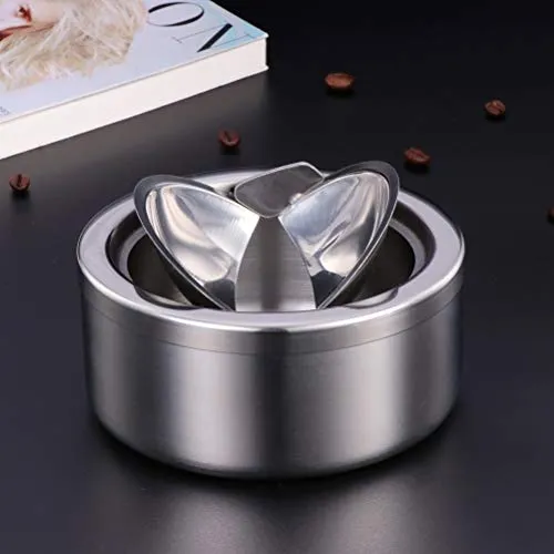 Dropshipped via Social Commerce Network Bracelets ELBME 2 Pcs Round Windproof Cigarette Ashtray Stainless Steel Tabletop Ashtray Desktop Smoking Ash Tray for Smokers Dropshipped via Social Commerce Network Bracelets ELBME 2 Pcs Round Windproof Cigarette Ashtray Stainless Steel Tabletop Ashtray Desktop Smoking Ash Tray for Smokers