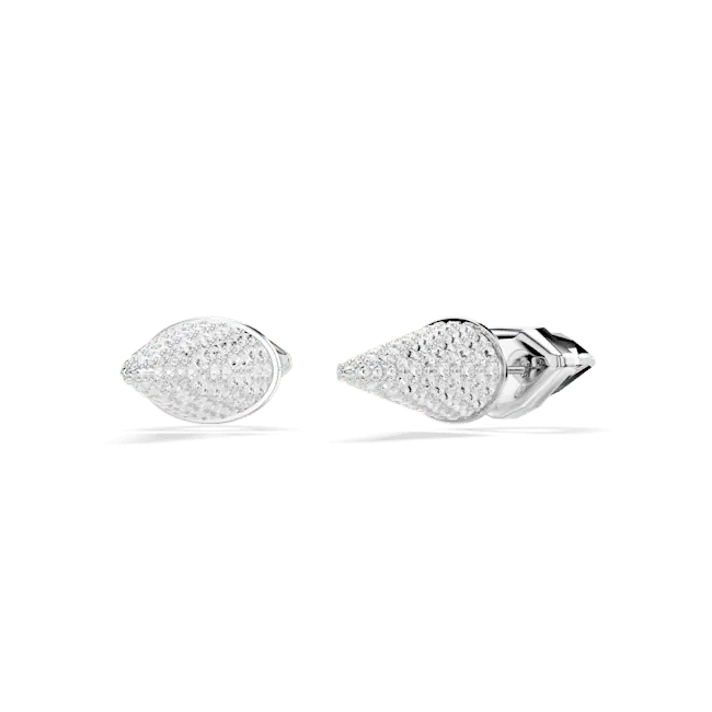 Earrings Swarovski Swarovski Lucent Stud Earrings Pave Spike White Rhodium plated