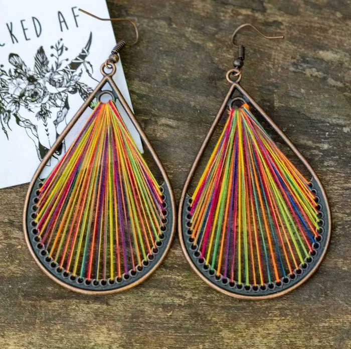 Earrings Take Me To Funky Town Earrings WickedAF
