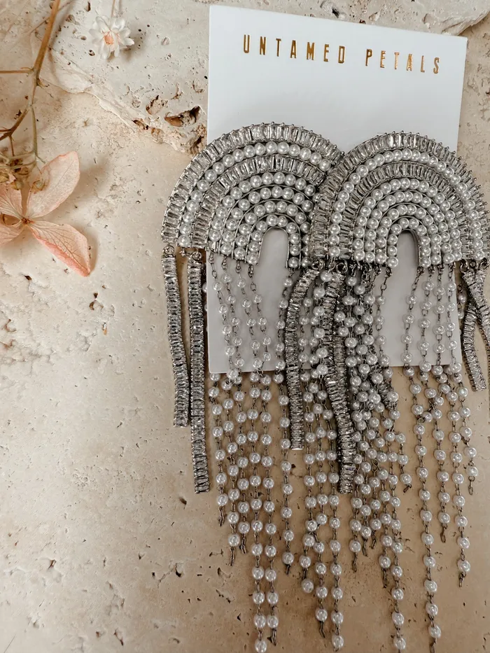 Earrings Untamed Petals Cascade Earrings SAMPLE SALE