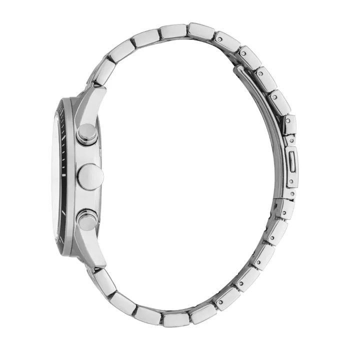 Esprit Bracelets ESPRIT Mens Chronograph Watch with Silver Color Case and Stainless Steel Bracelet
