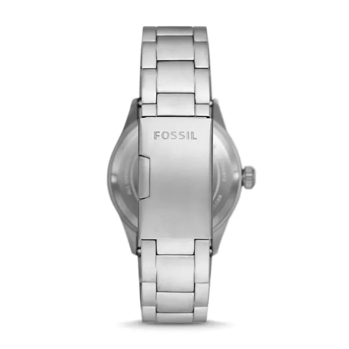 Fossil Bracelets Fossil Mens Defender SolarPowered Stainless Steel Watch