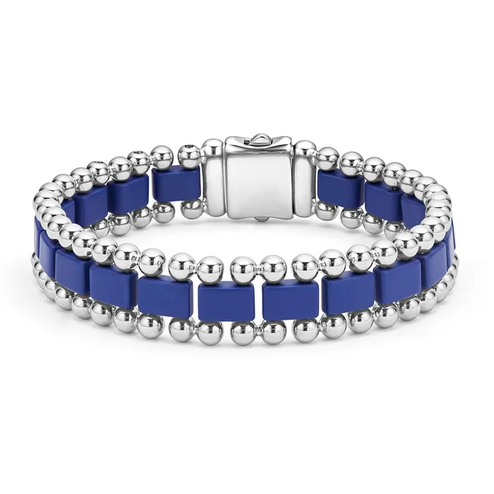 LAGOS Bracelets Anthem Matte Ultramarine Ceramic Beaded Bracelet Gift Set LAGOS Bracelets Anthem Matte Ultramarine Ceramic Beaded Bracelet Gift Set