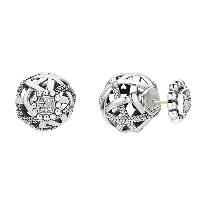LAGOS Signature Caviar Earring Backs Earrings LAGOS Signature Caviar Earring Backs Earrings