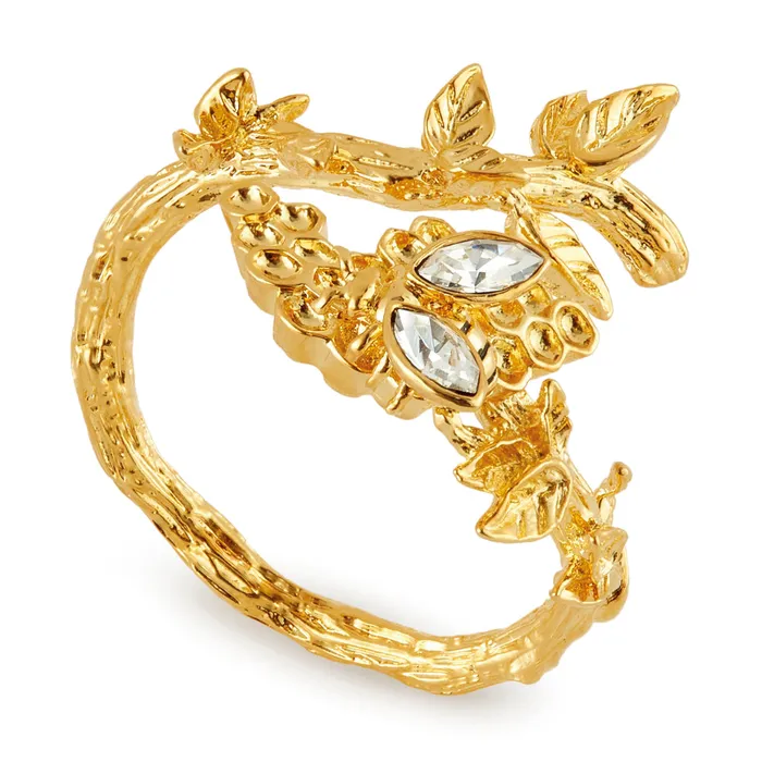 Les Nereides Honeycombs And Bee Adjustable Ring Les Nereides Rings