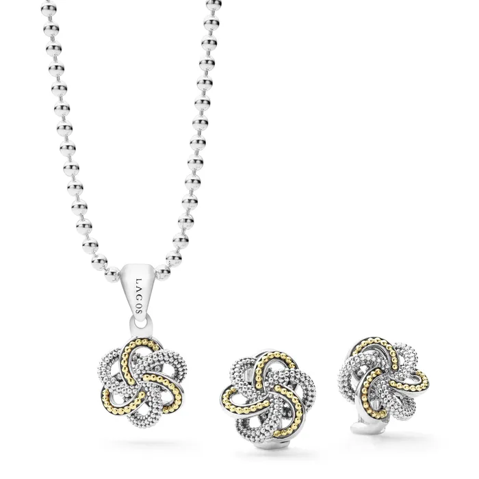 Love Knot TwoTone Love Knot Gift Set LAGOS Rings