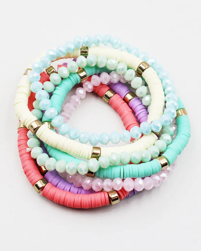 Multiple Layered Mixed Bracelet Set 092322 Bracelets