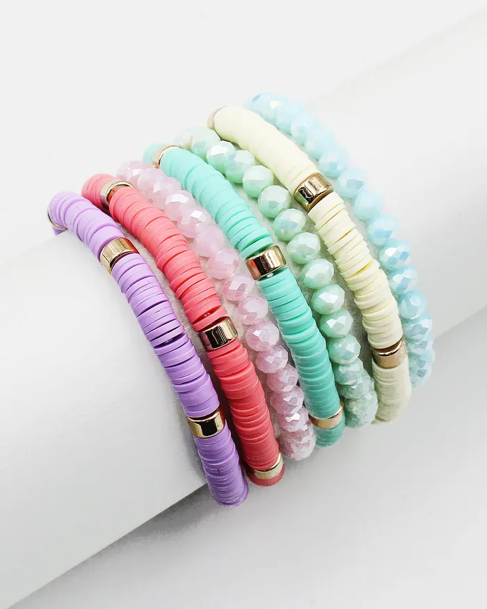 Multiple Layered Mixed Bracelet Set 092322 Bracelets Multiple Layered Mixed Bracelet Set 092322 Bracelets