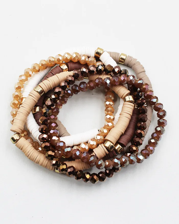Multiple Layered Mixed Bracelet Set 092322 Bracelets Multiple Layered Mixed Bracelet Set 092322 Bracelets