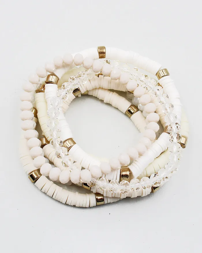 Multiple Layered Mixed Bracelet Set 092322 Bracelets Multiple Layered Mixed Bracelet Set 092322 Bracelets