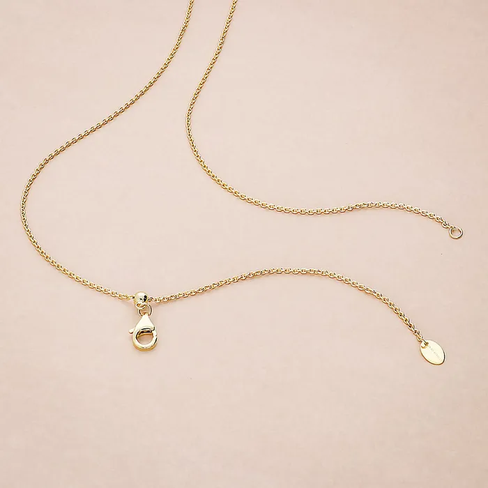 Necklaces BERRICLE Adjustable Slider Rolo Chain Necklace in Sterling Silver