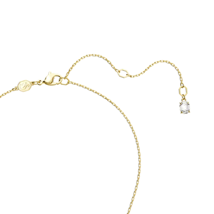 Necklaces Swarovski Swarovski Matrix Necklace Rectangular cut Green Goldtone plated Necklaces Swarovski Swarovski Matrix Necklace Rectangular cut Green Goldtone plated