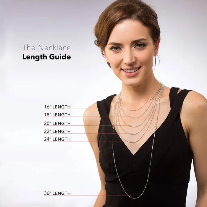 Open Circle Bubble CZ Necklace in Sterling Silver BERRICLE Necklaces
