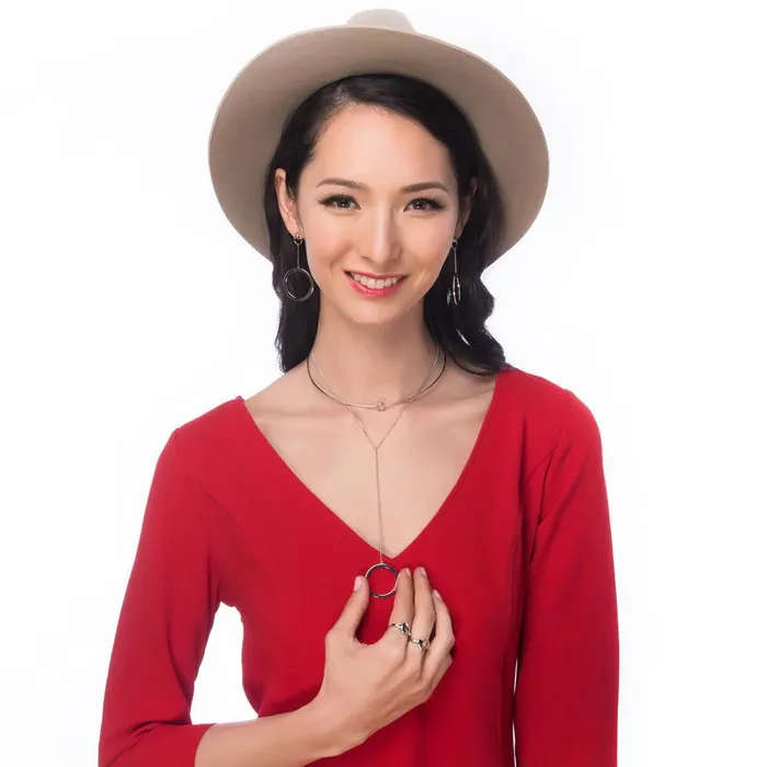 Open Circle Layered Choker BERRICLE Rings