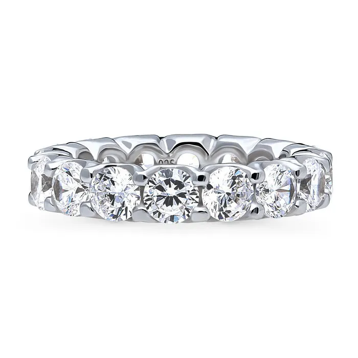 Rings BERRICLE CZ Eternity Ring in Sterling Silver