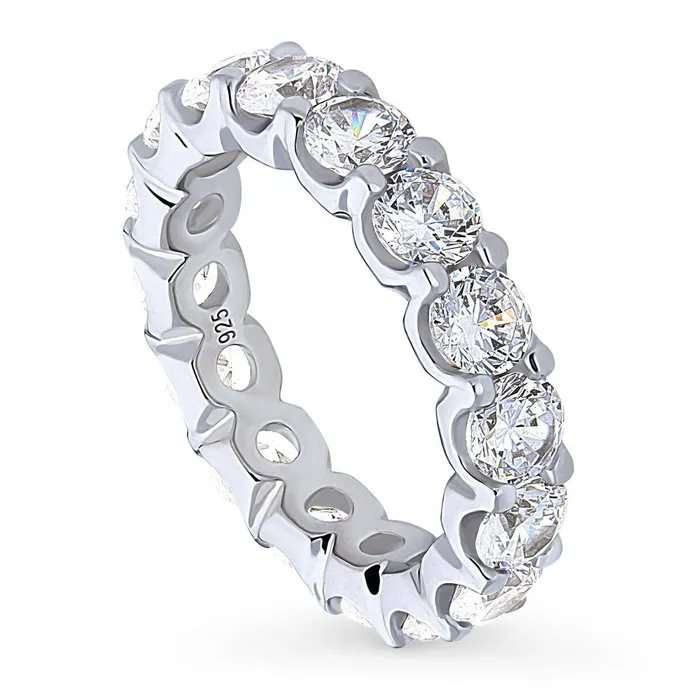 Rings BERRICLE CZ Eternity Ring in Sterling Silver