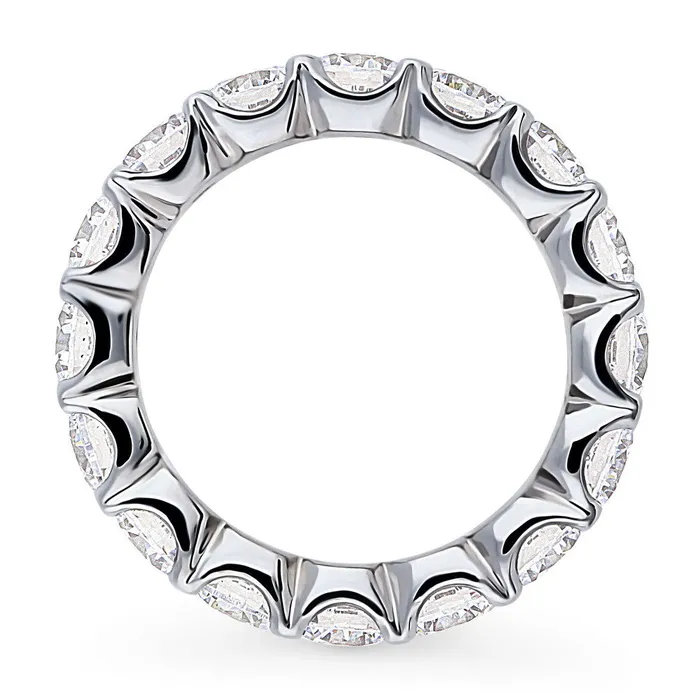 Rings BERRICLE CZ Eternity Ring in Sterling Silver