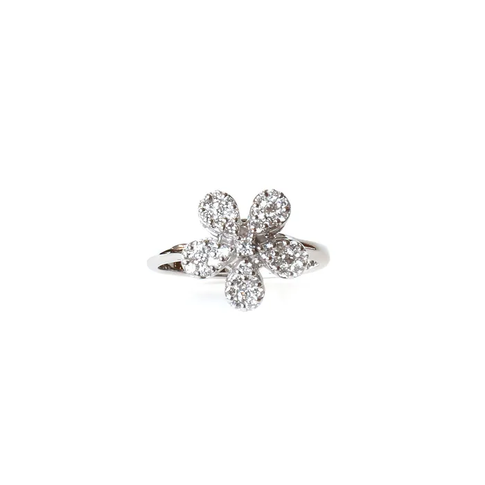 Rings Korloff Korloff White Gold Ring With Diamonds Size 75
