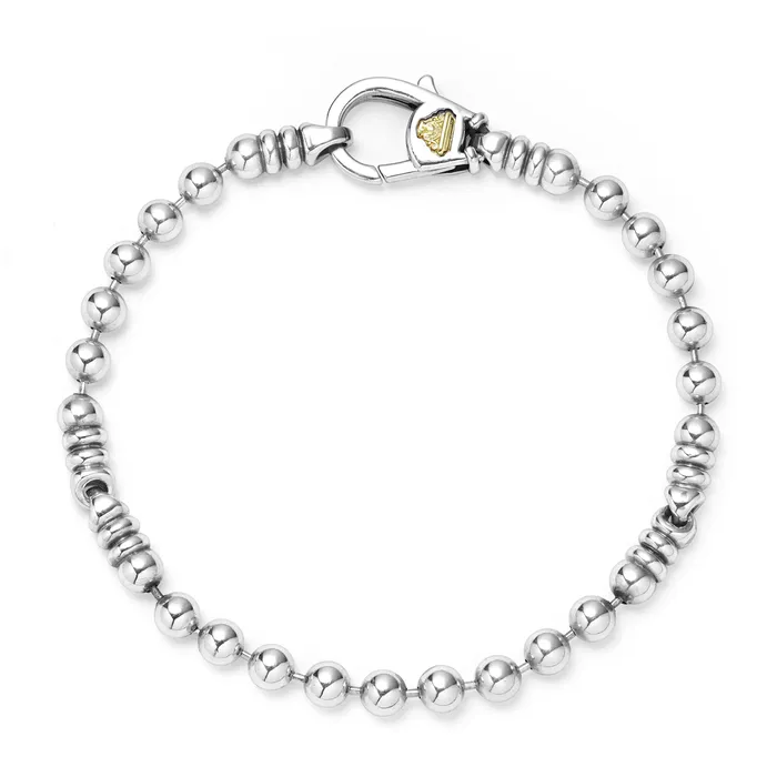 Rings LAGOS Anthem Sterling Silver Caviar Beaded Gift Set Rings LAGOS Anthem Sterling Silver Caviar Beaded Gift Set