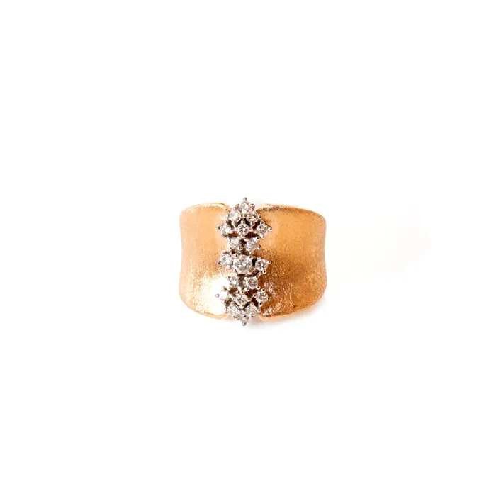 Rings Ouzounian Ring 18 Carat Pink Gold WithRound Diamond Ouzounian Jewelry Rings Ouzounian Ring 18 Carat Pink Gold WithRound Diamond Ouzounian Jewelry