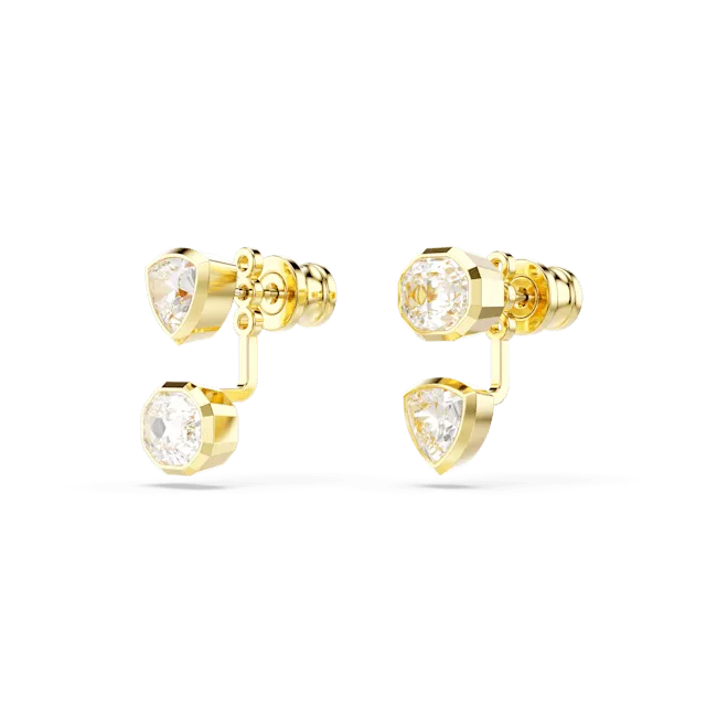Swarovski Earrings Swarovski Imber Earring Jackets Asymmetrical Design Mixed Cuts White GoldTone Plated Swarovski Earrings Swarovski Imber Earring Jackets Asymmetrical Design Mixed Cuts White GoldTone Plated