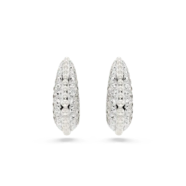 Swarovski Earrings Swarovski Sublima drop earrings Crystal pearl Round cut White Rhodium plated Swarovski Earrings Swarovski Sublima drop earrings Crystal pearl Round cut White Rhodium plated