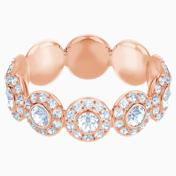 Swarovski Rings Swarovski Angelic Ring White RoseGold Tone