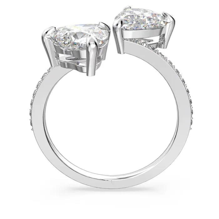 Swarovski Rings Swarovski Attract Soul Heart Ring White Swarovski Rings Swarovski Attract Soul Heart Ring White