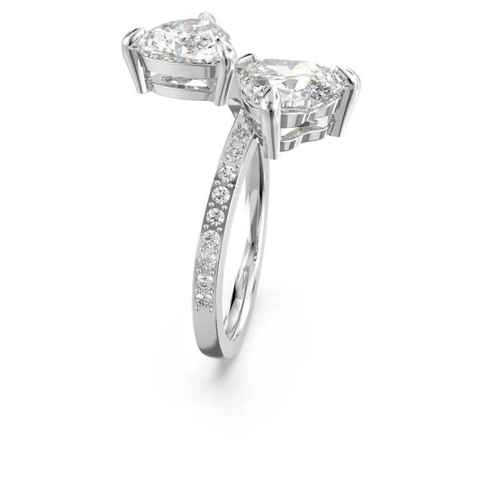 Swarovski Rings Swarovski Attract Soul Heart Ring White Swarovski Rings Swarovski Attract Soul Heart Ring White