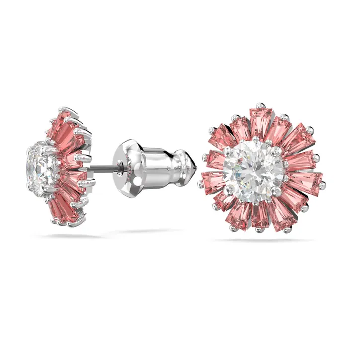 Swarovski Sunshine Stud Earrings Pink Rhodium plated Swarovski Earrings Swarovski Sunshine Stud Earrings Pink Rhodium plated Swarovski Earrings