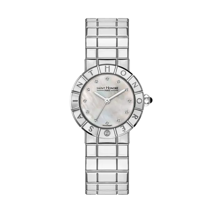 Watches Saint Honore Orsay Womens White Dial Silver Watch Saint Honore
